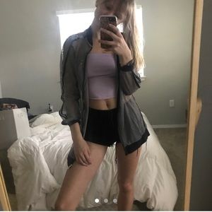 Mesh puma zip up with gold logo!